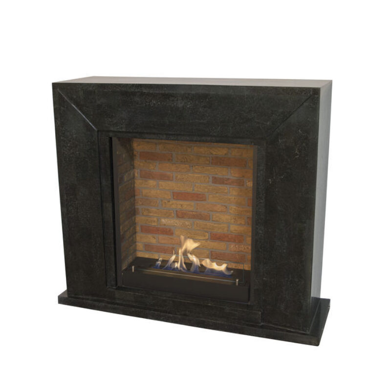 Nero, modern fireplace