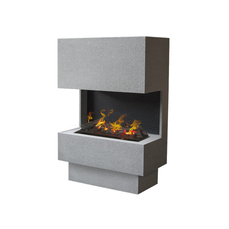 Nuoro, modern fireplace