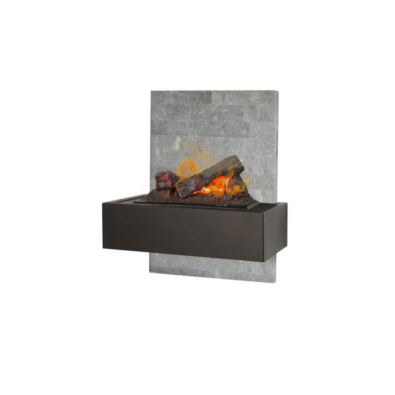 Quero wall fireplace