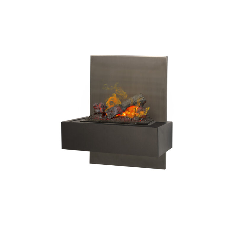 Quero wall fireplace