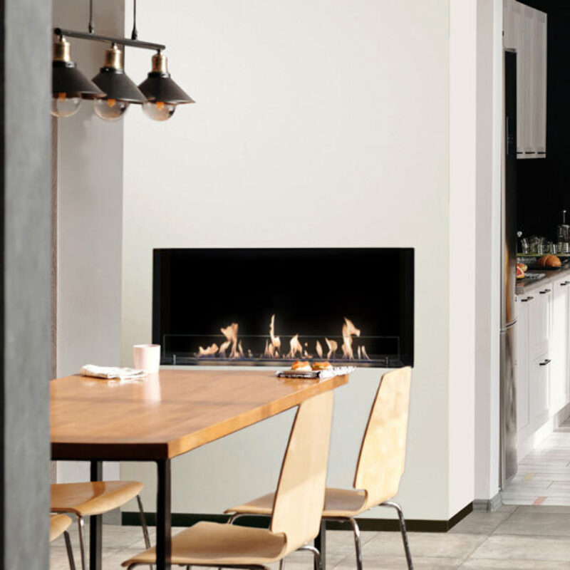 Surround with bioethanol fire