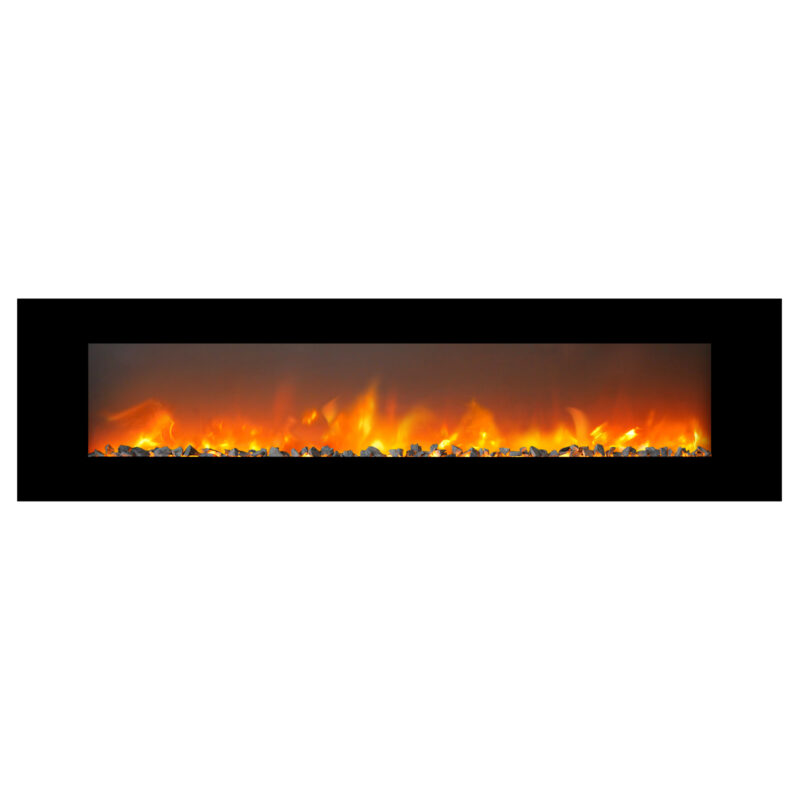 Trivero 130 wall-mounted fireplace