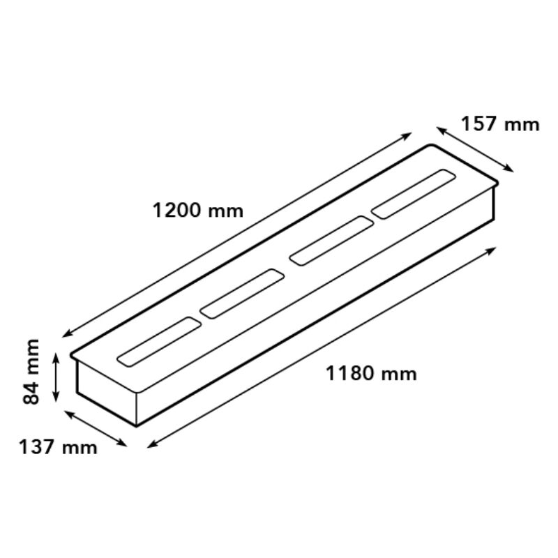 Bioethanol burner XXL (11814LS)