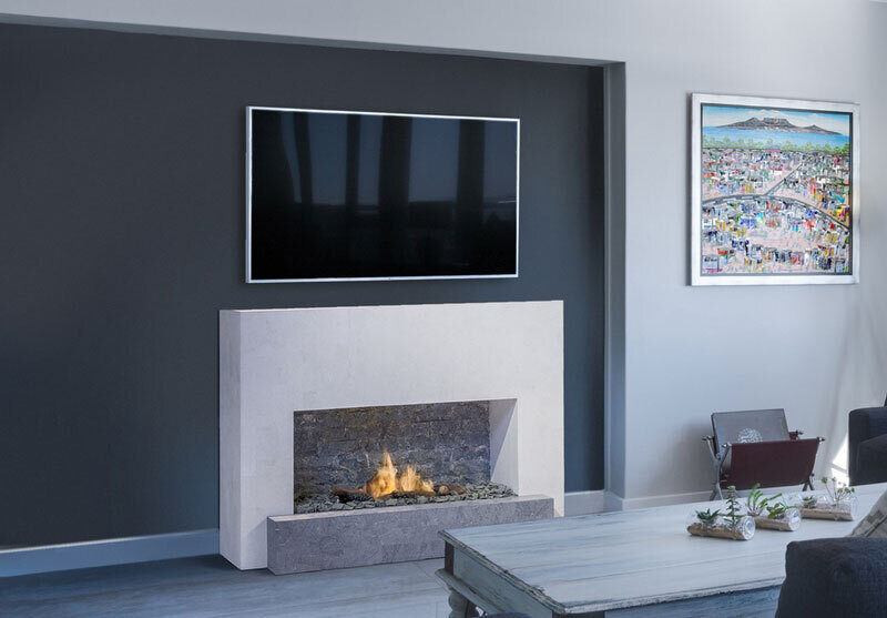 Santos, modern design fireplace