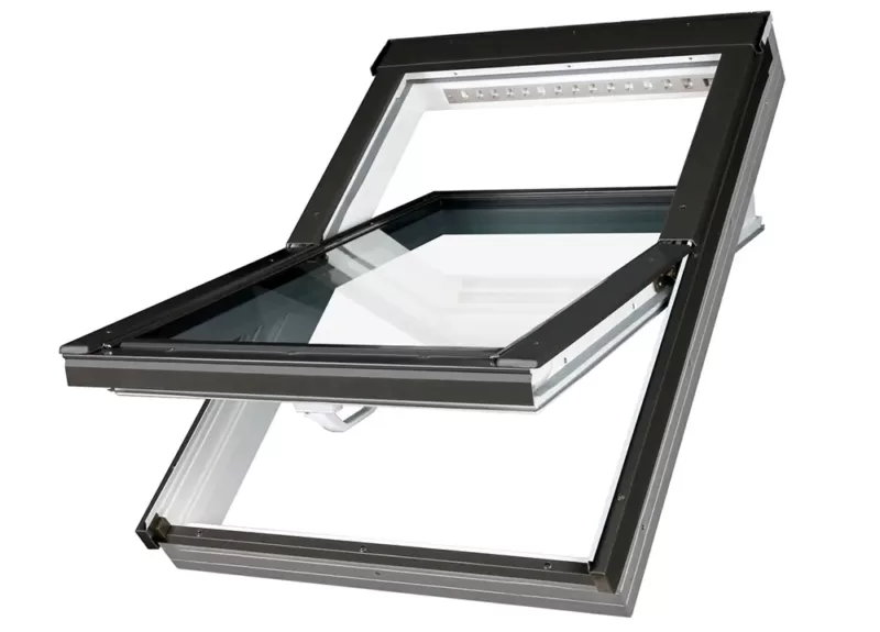 Roof window, revolving PVC window, Fakro PTP-V