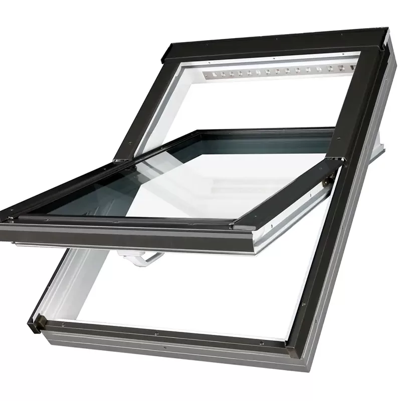 Roof window, revolving PVC window, Fakro PTP-V