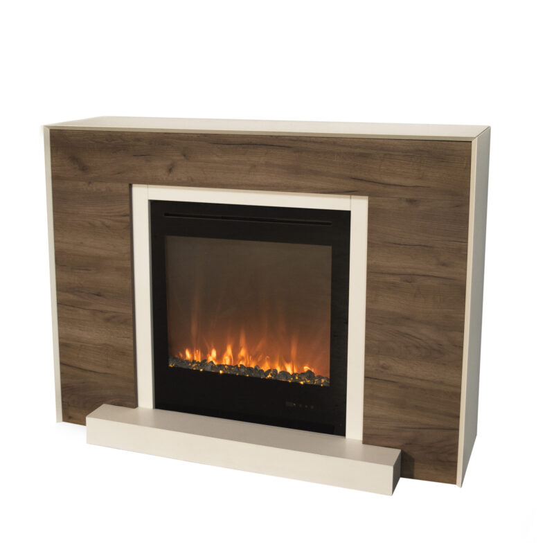 Marvik, modern fireplace