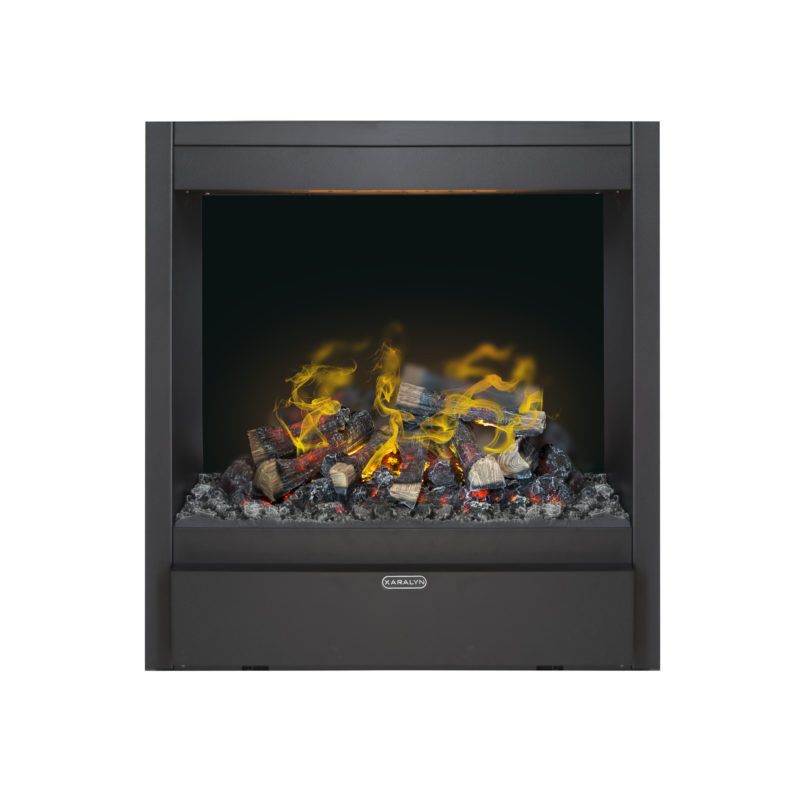 Albany electric fire with water vapour and mirror